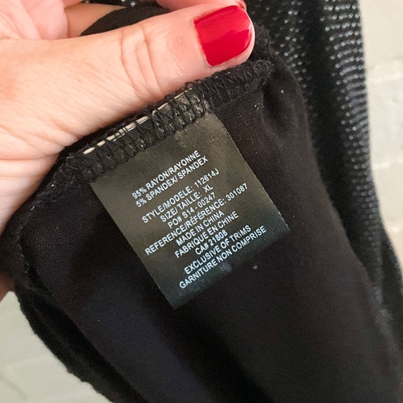 Vintage Y2K Babydoll tank top racer back Metallic polka dot Dark Fairy Grunge XL - Picture 8 of 11